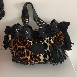 Leopard juicy couture satchel